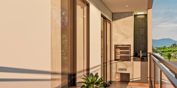 residencial absoluto apartamento na pinheira - sacada